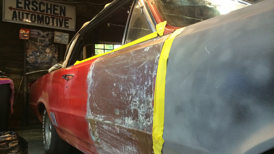 stripping it to bare metal